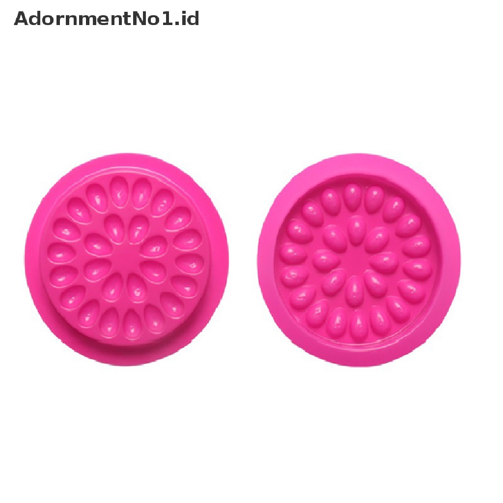 [AdornmentNo1] Eyelash Glue Stand Holder Eyelash Extension Supply Perekat Pallet Alat Plastik [ID]