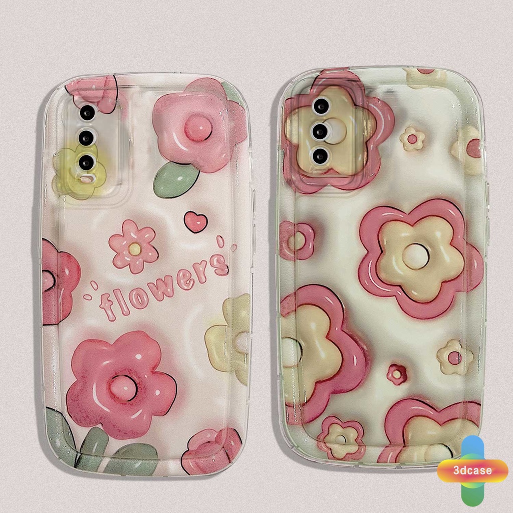 Case VIVO Y22 Y22S Y35 Y02 Y30 Y12S Y12 Y20 Y15S Y15C Y91C Y21 2021 Y21A Y21T Y16 Y21S Y20S Y12i Y3S Y33T Y15A Y01 Y01A Y21E Y21G Y91 Y30i Y93 Y95 Y15 Y17 Y50 Y53S Y51 2020 Y51A Y10 Y33S Y1S Y11 Y31 Ins Lovely Flowers Camera Lens Protection Case