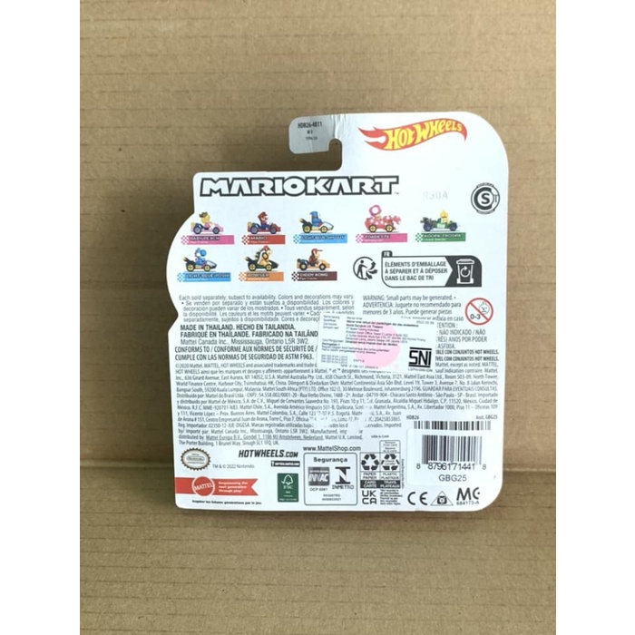 Hotwheels Mario Kart Toadette Birthday Girl