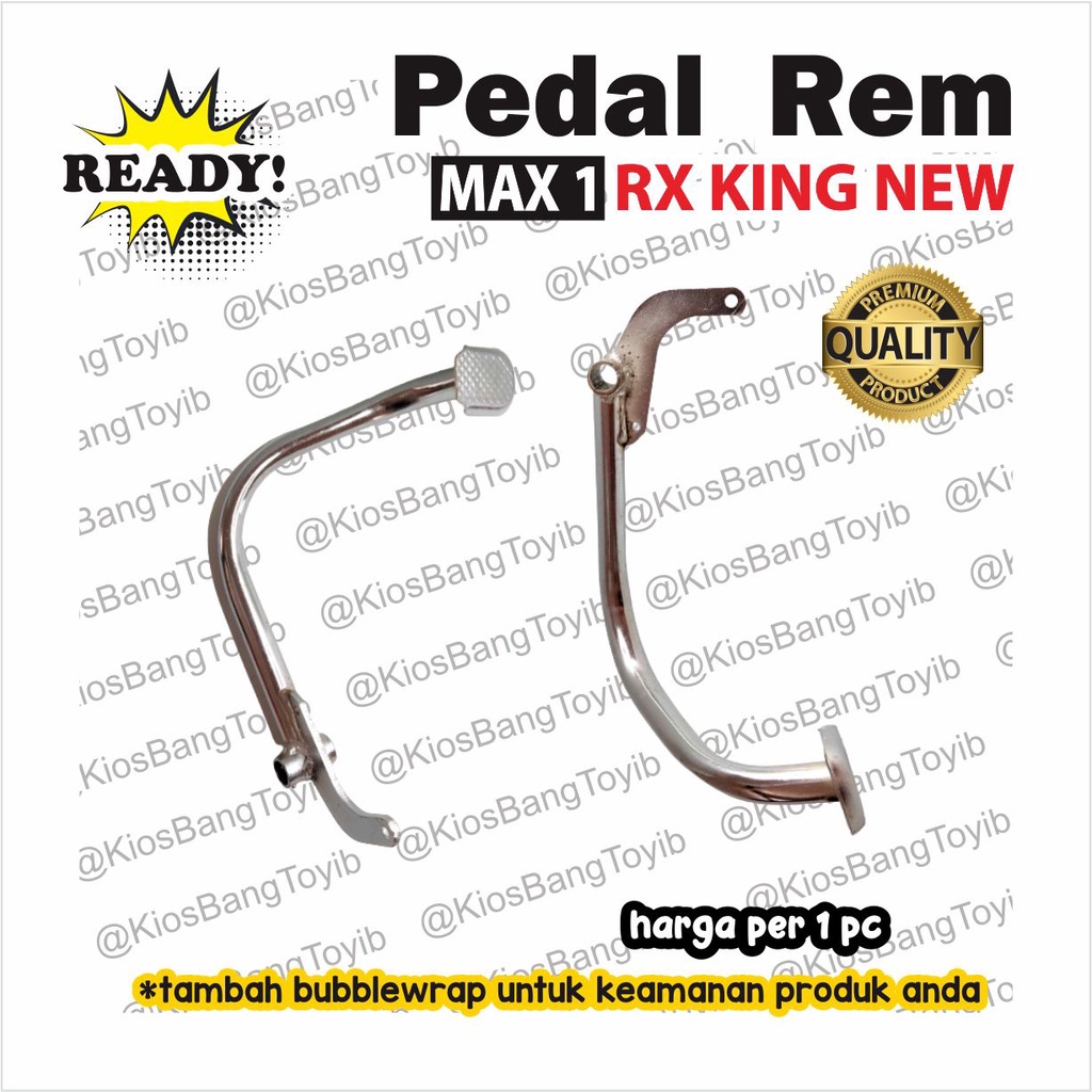 Tuas Pedal Rem Kaki Belakang Yamaha RXK RX King RXKING NEW (max1)