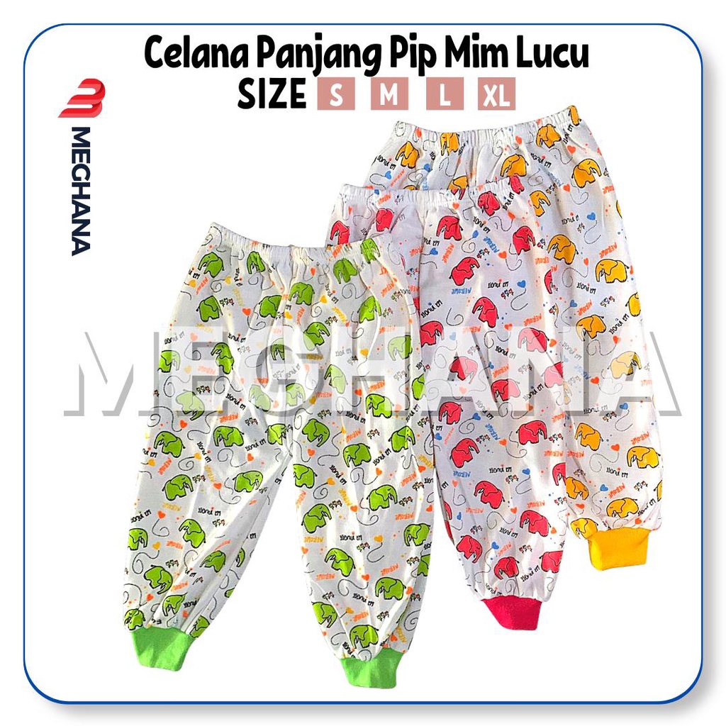 Celana Panjang Anak  PM Kartun MIX MOTIF