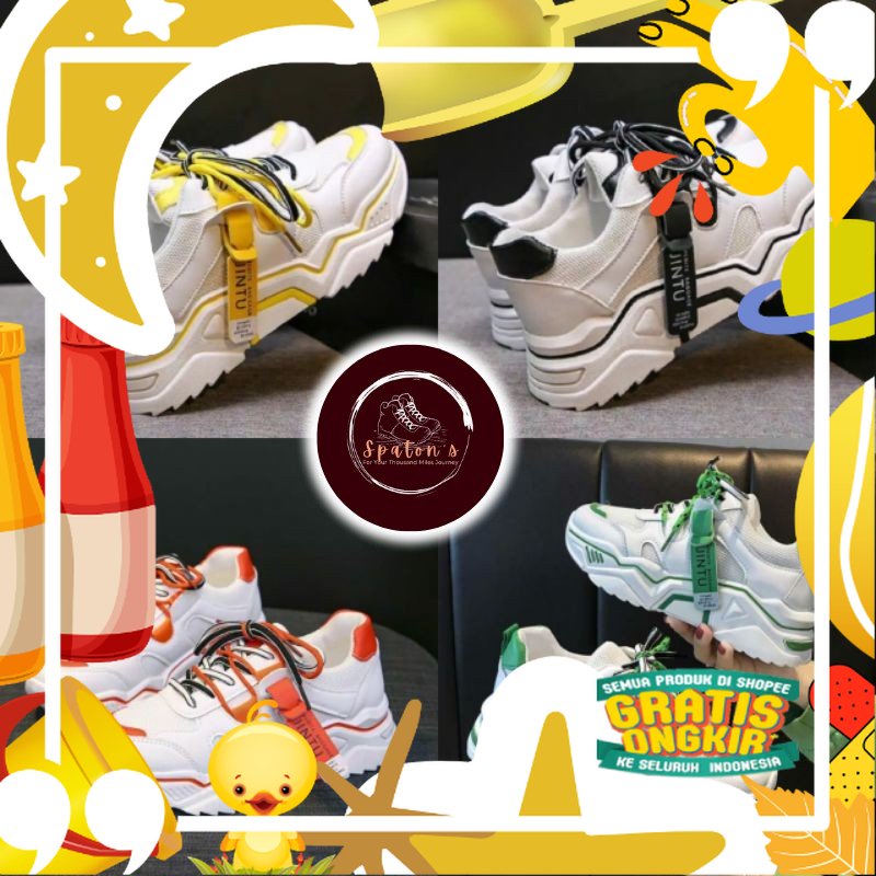 sepatu wanita sepatu sneakers wanita sepatu olahraga wanita sepatu cewek sepatu korean style sepatu 