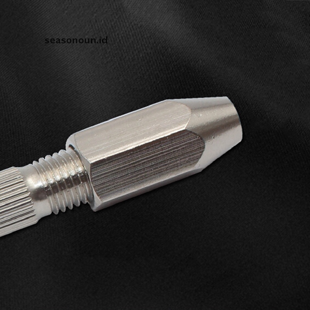 Seasonoun Swivel Pin Vice Untuk Mata Bor Tangan Chuck Jewelry Watch Repair Tools 0.-0.3mm.