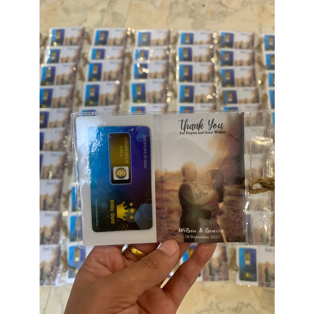 [ TAMBAHAN ] Kemasan THR Lebaran Ramadhan idul fitri FREE Desain Custom Foto Souvenir Wedding Pernikahan Giveaway Hadiah Babygold Emas Onlineshop Jualan Sunat Ulang Tahun Birthday Nama Desain
