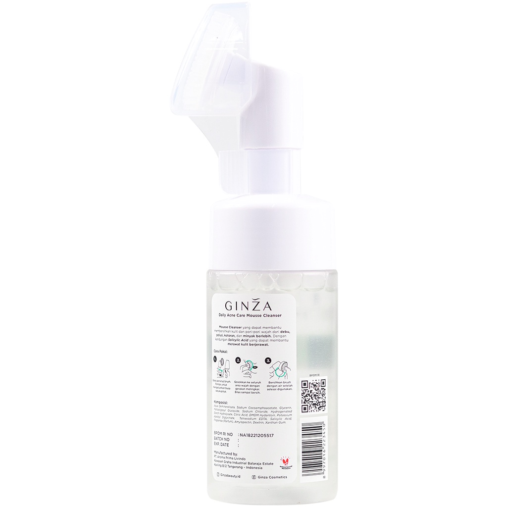 GINZA Daily Acne Care Mousse Cleanser 110ML