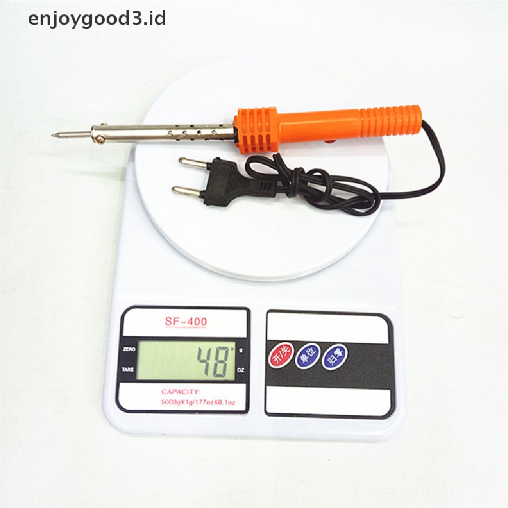 【Rready Stock】 1Pc 30W 220V External Heag Electric Soldering Iron Pen Welding Kit EU Plug （ID）