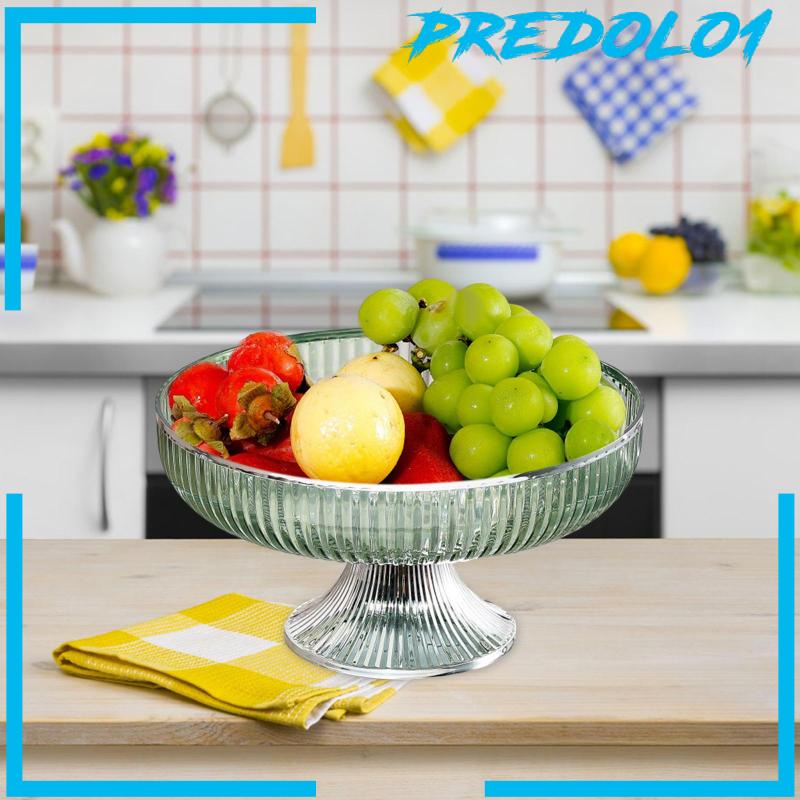 [Predolo1] Fruit Bowl Mangkuk Penyimpanan Sayur Buah Elegan Decor Untuk Dekorasi Meja