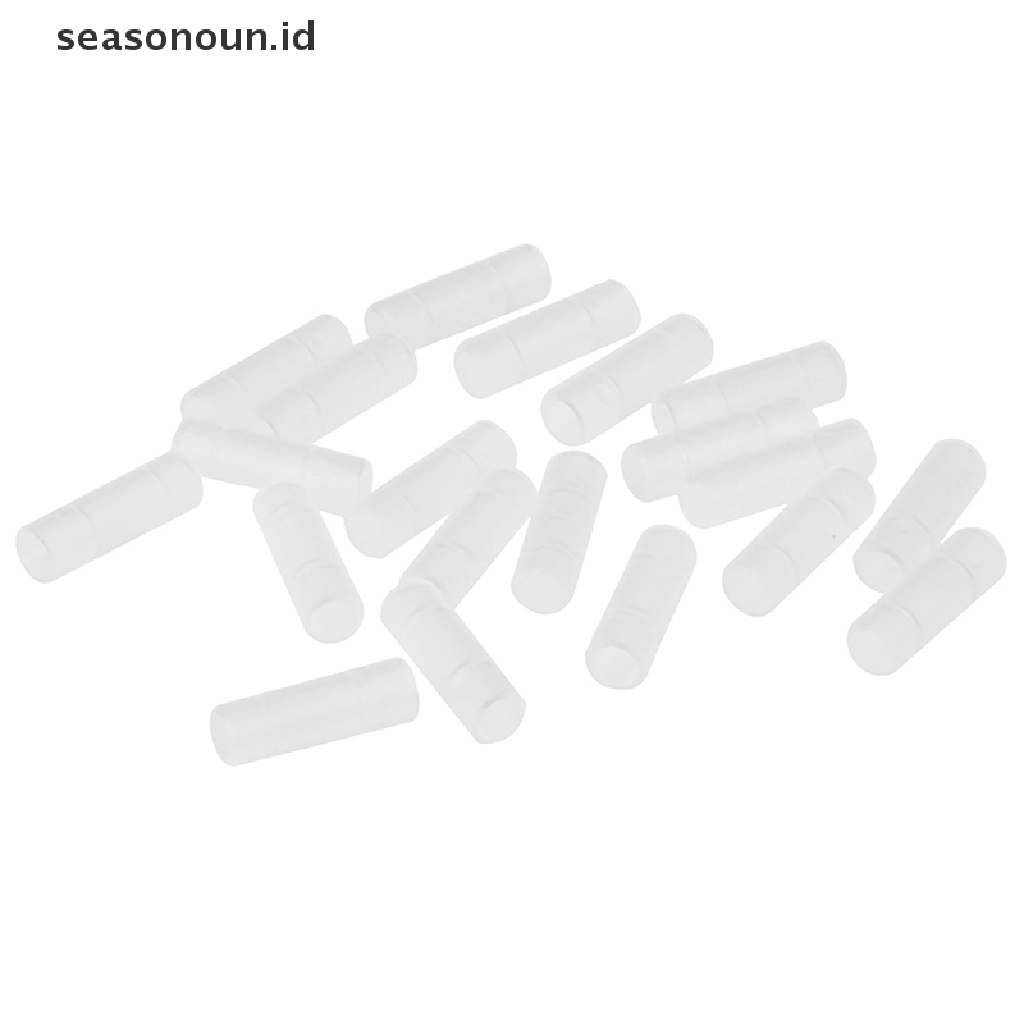 Seasonoun 20pc 3.5mm Universal Penutup Debu Audio Plug Earphone Data Line Topi Pelindung.