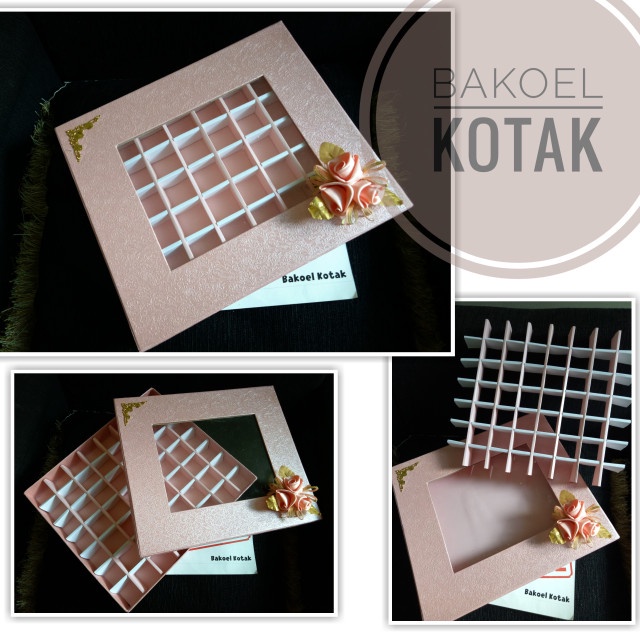 

⭐BISA COD⭐ BOX COKLAT sekat 54