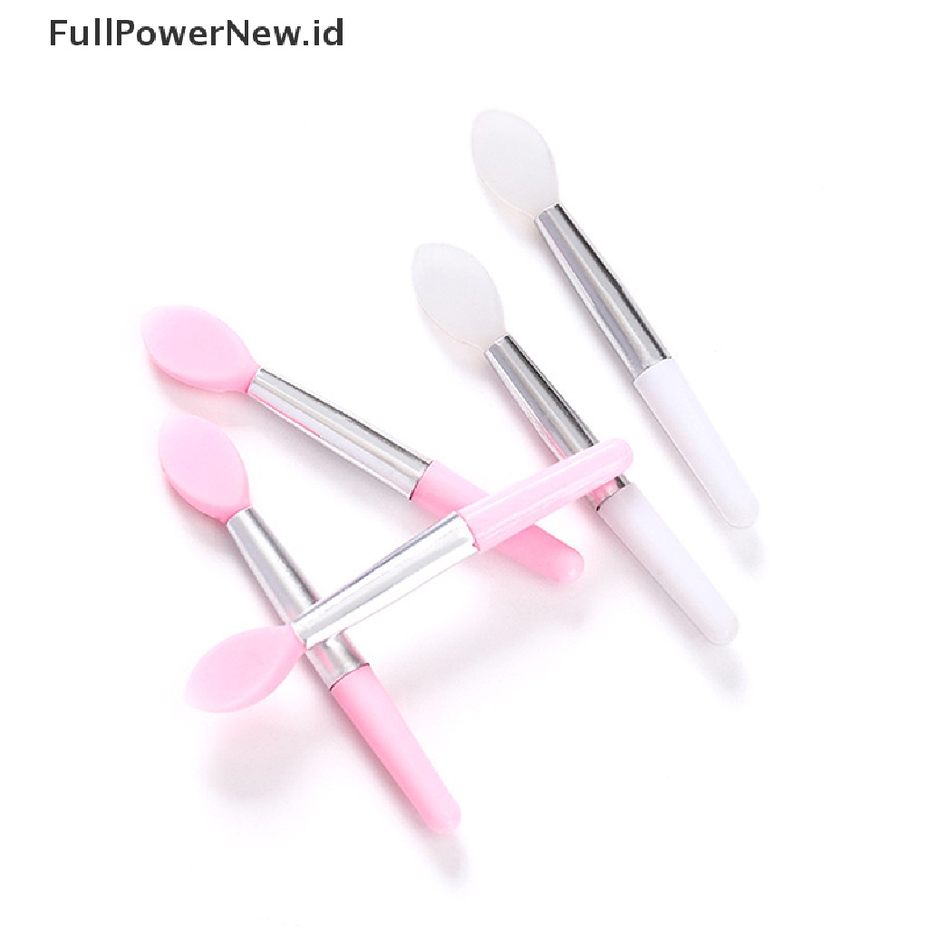 Power 10pcs Kuas Bibir Mini Kuas Makeup Kuas Bibir Silikon Brush Bibir Makeup ID