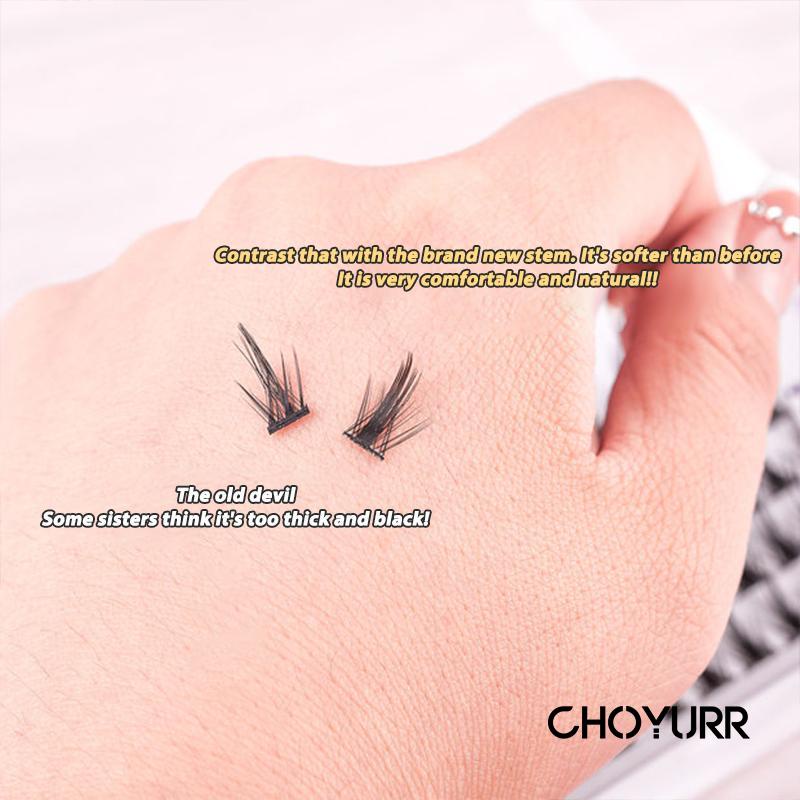 【COD】Bulu Mata Tanam Knot Free Eyelash Extension Bulu Mata Palsu Natural False Eyelashes Bulu Mata Alami-CH