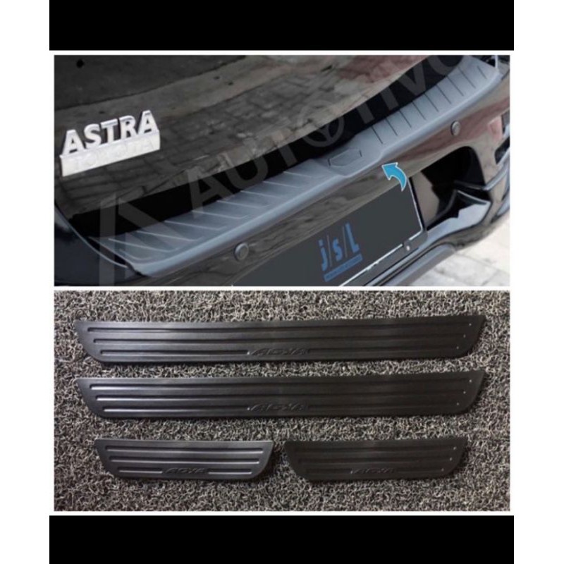 AGYA 2017-2021 paket sillplate samping belakang injakan pintu Variasi mobil
