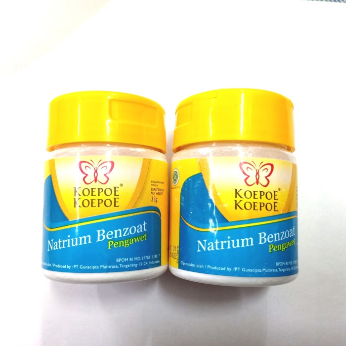 

Koepoe Koepoe Natrium Benzoat 33gr