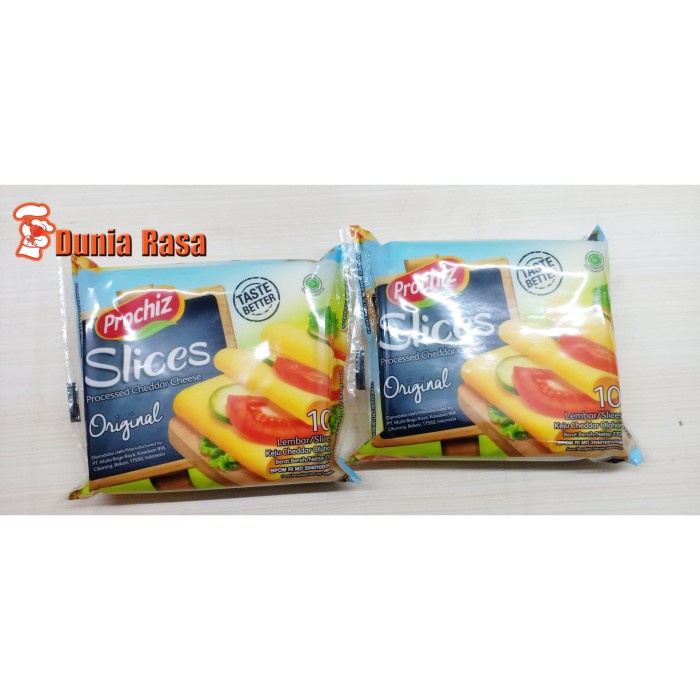 

Prochiz Slices 170gr isi10 lembar