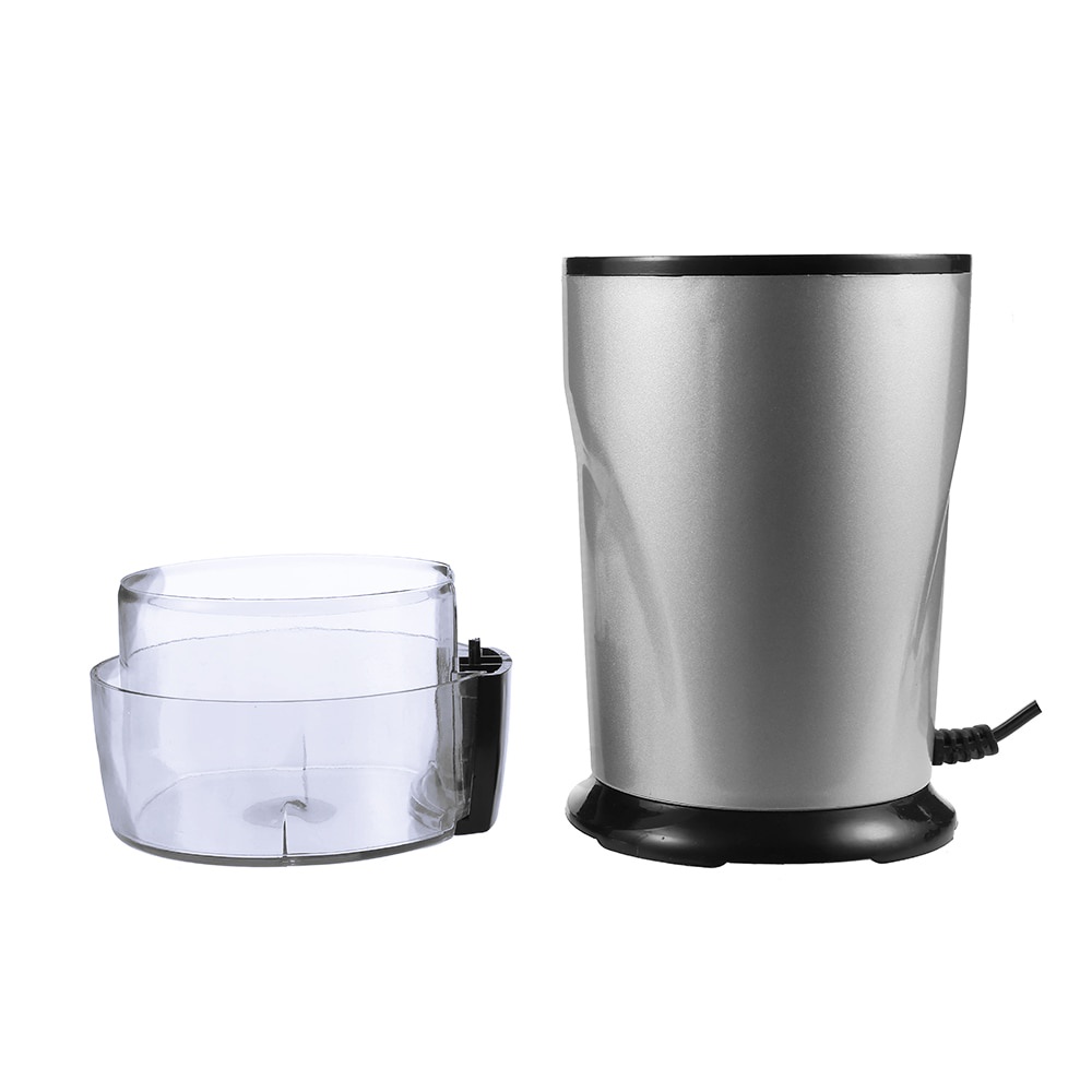 AFFORANY Penggiling Biji Kopi Elektrik Grinder EU 130W Silver DQ287800