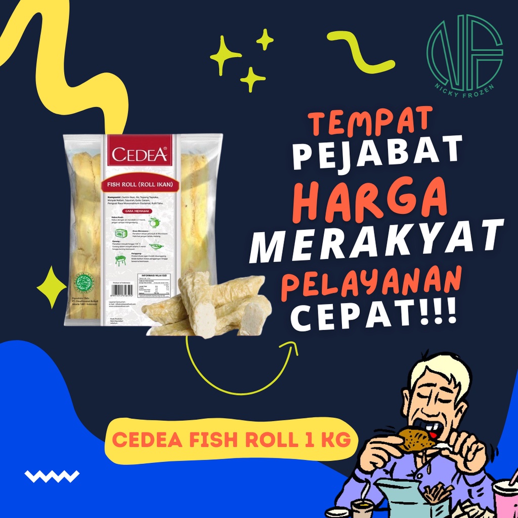 

CEDEA FISH ROLL 1kg