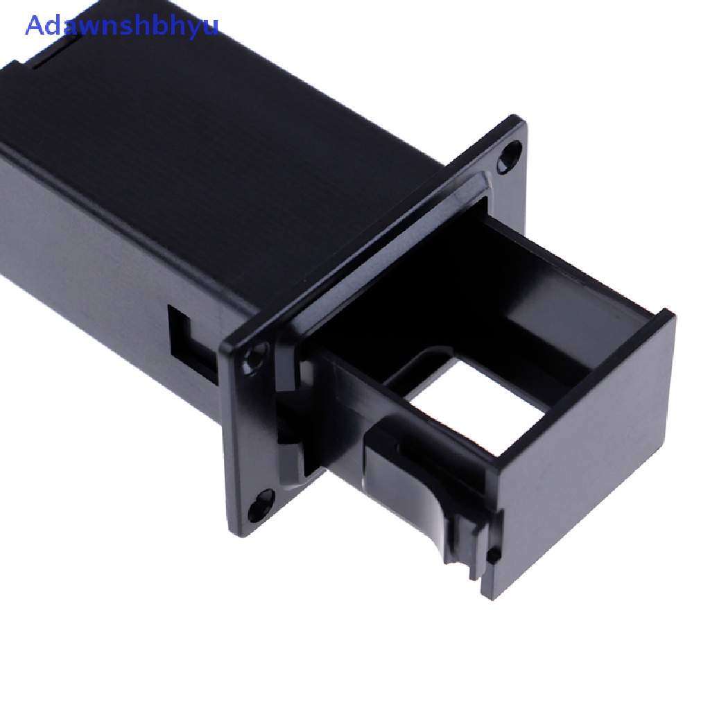 Adhyu 1PC Hitam holder case Kotak Kompartemen cover Gitar bass pickup  Id