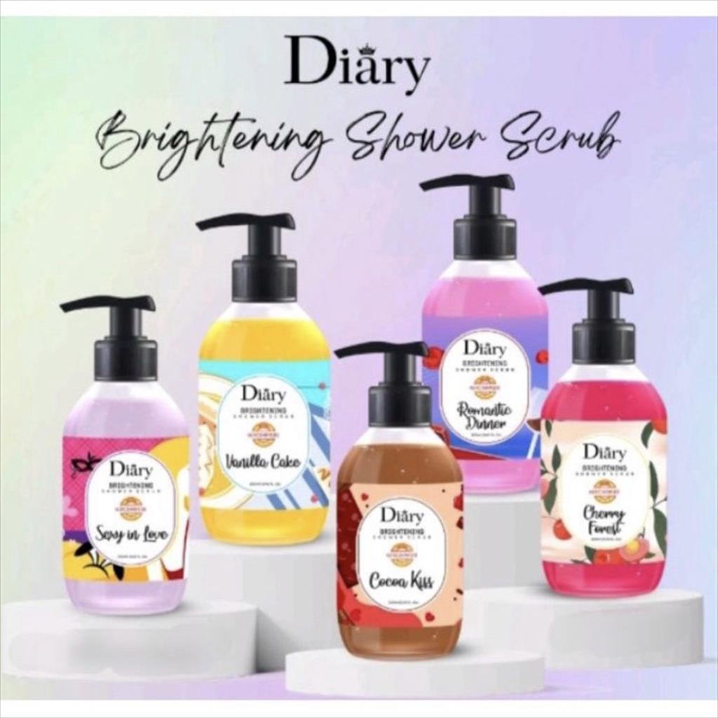 Diary BRIGHTENING SHOWER SCRUB 250 ML