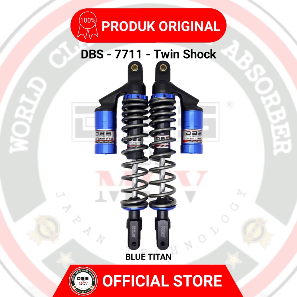 [ BISA COD ] Shock Tabung DBS 7711 NEW G PLUS GOG HONDA PCX 160 PCX 150 ADV 150