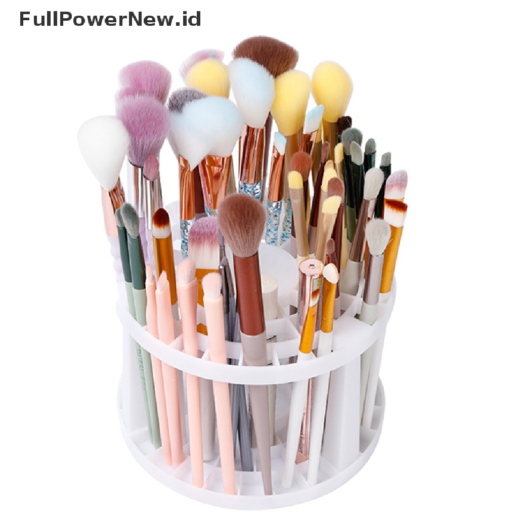 Power 49lubang Kuas Makeup Porous Pen Holder Air-Dry Stand ID