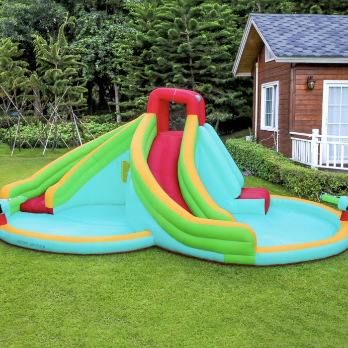 Kolam Renang Anak Besar Perosotan Boncy Castle Istana Balon