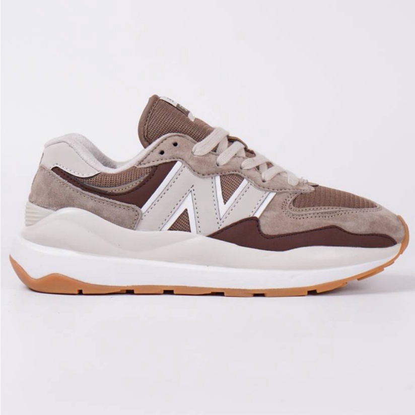 Sepatu New Balance 5740 Mushroom Black Coffee Brown Grey Cokelat 57/40 NB Sneakers Pria M5740PCB