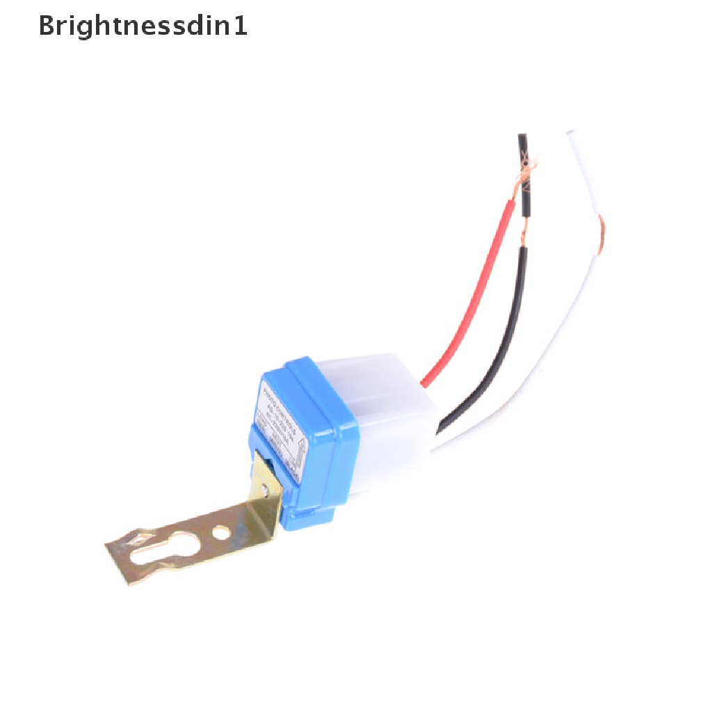 [Brightnessdin1] Ac 220V 16A Otomatis Auto On Off Saklar Lampu Jalan Sensor Kontrol Foto Perlengkapan Rumah Butik