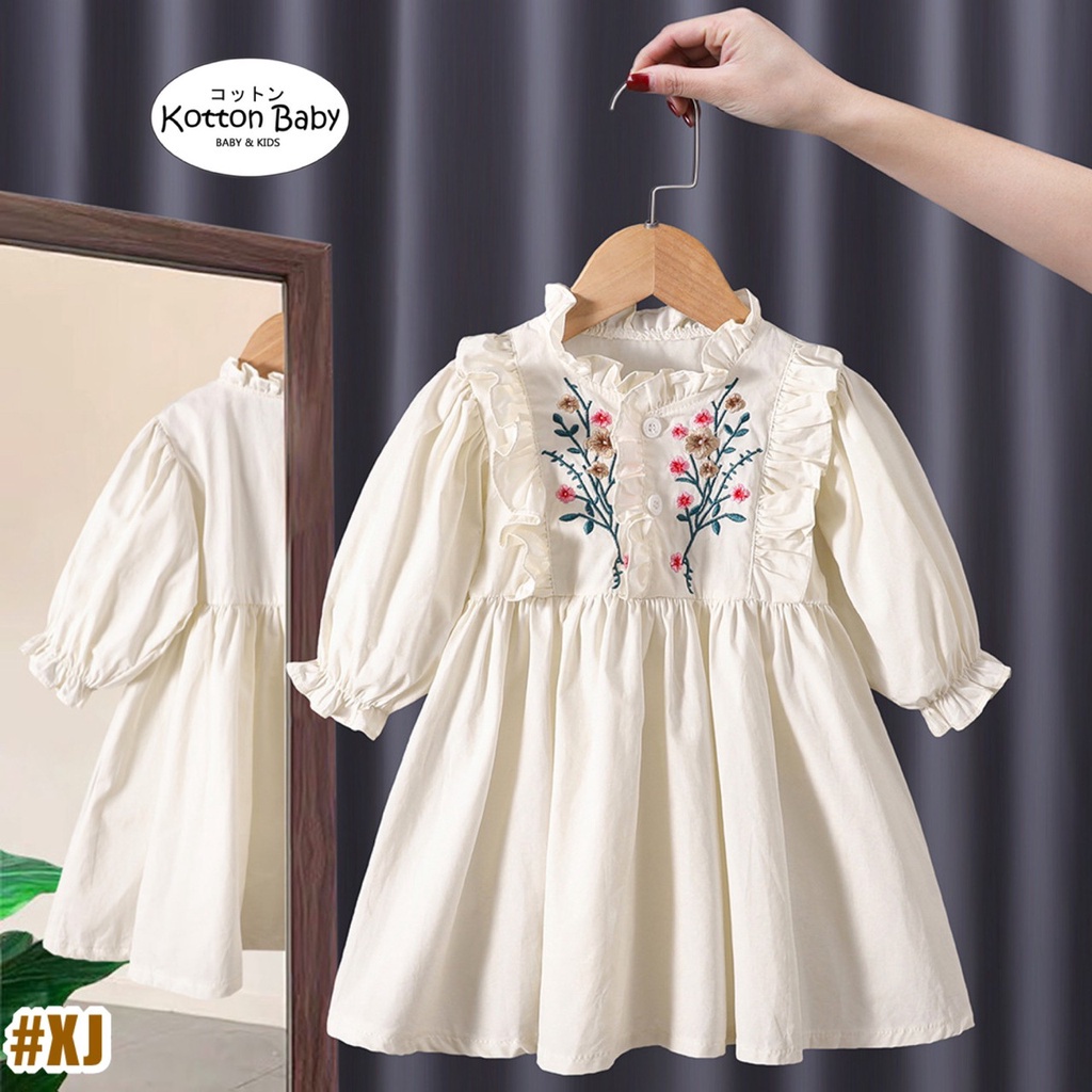 1-5thn || DRESS ANAK [KUALITAS IMPOR] GAUN BAYI ELEGAN PESTA ANAK BAYI PEREMPUAN TXY XJ