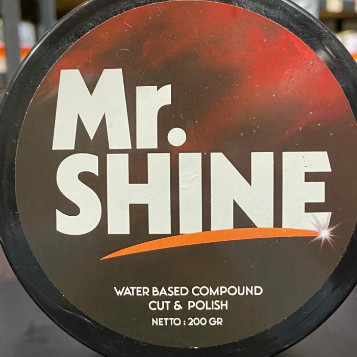 Kompon Tanuri MR Shine - Compound Water Based 200gr