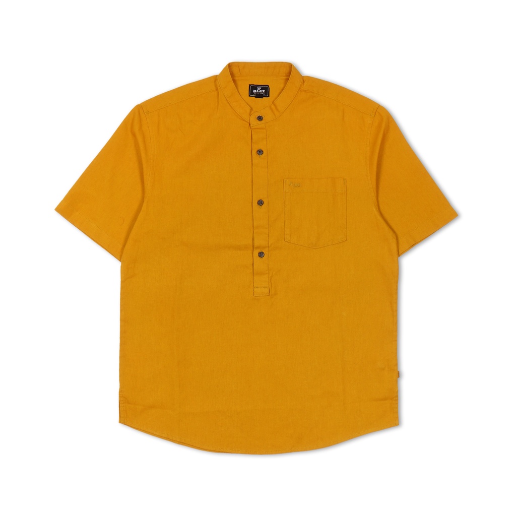 M.Gee kemeja Koko Yellow Mgee Baju koko Terbaru Alfero C083