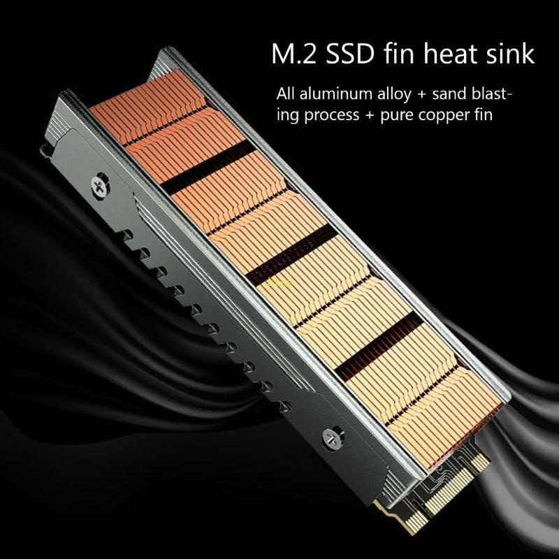 Heatsink BT 2280m.2 Dengan Perekat Konduktif Thermal Untuk Pendingin Radiator NVME M.2