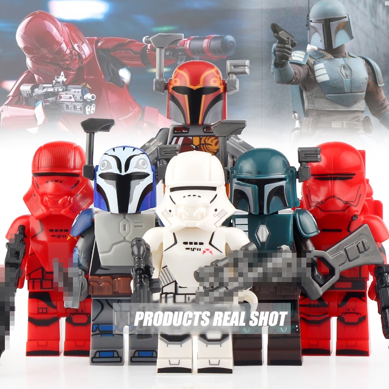 Star Wars Suit Series Boneka Mini Darth Vader Obi-Wan Anakin Empire Stormtrooper Puzzle Rakitan Mainan Blok Bangunan