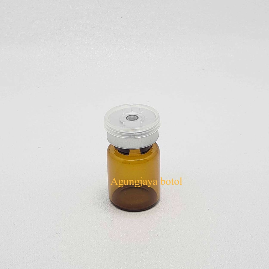 Botol Kaca Vial 5 Ml Amber Original / Botol Kaca / Botol Kaca Vial / Botol Kaca Vial / Botol Vial / 