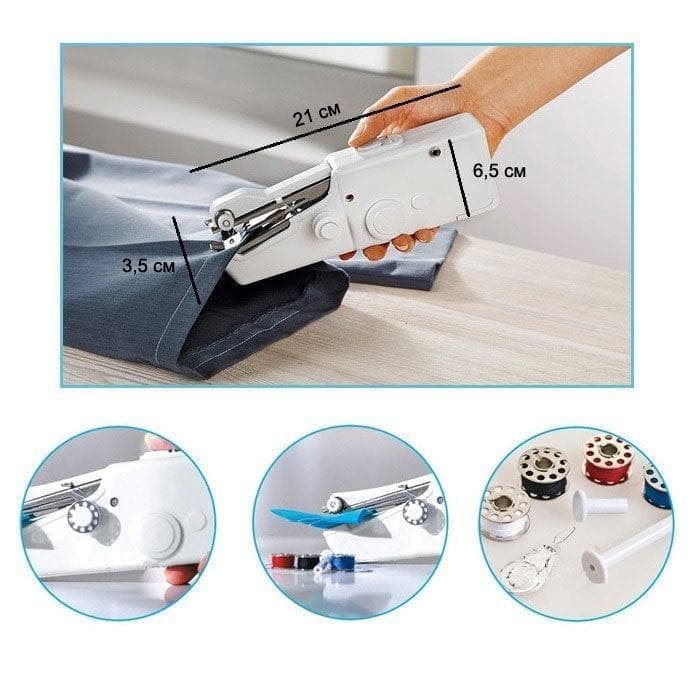 Mesin Jahit Jait Tangan / Portable &amp; Cordless Handy Stitch murah