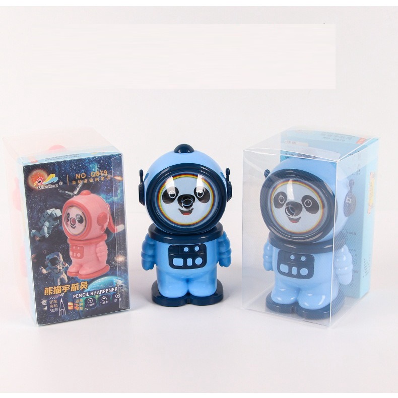 Serutan Pensil Peraut Rautan Pencil Putar Astronot OSM-ST0251