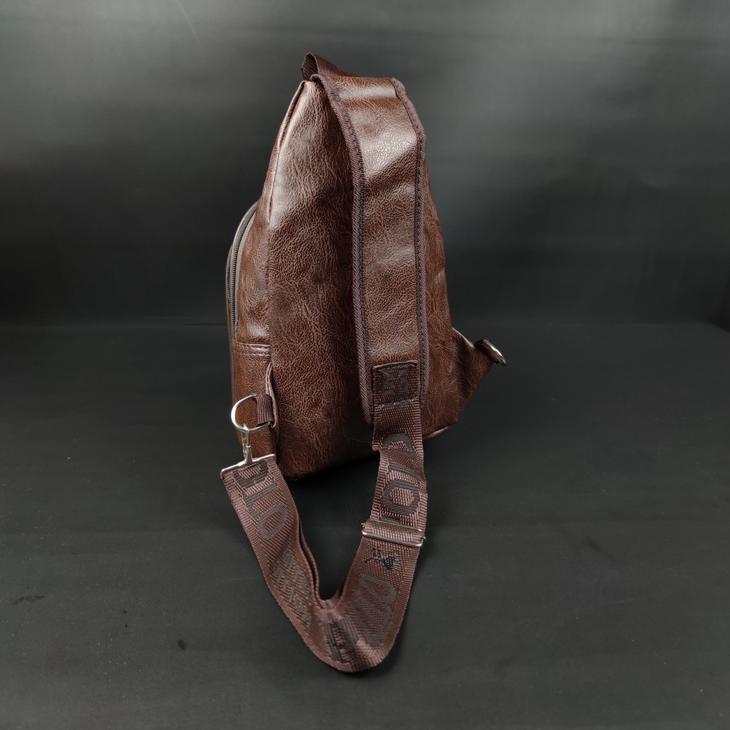 POLO AMSTAR - Tas Selempang Kulit PU Premium Slingbag Tas Pundak Kulit