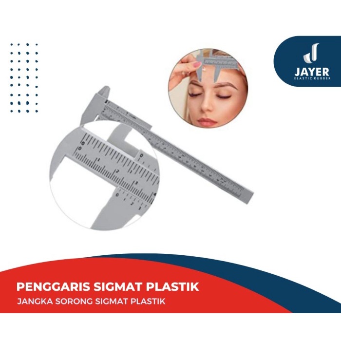 Jangka Sorong sigmat / Jangka sketmat vernier caliper plastik