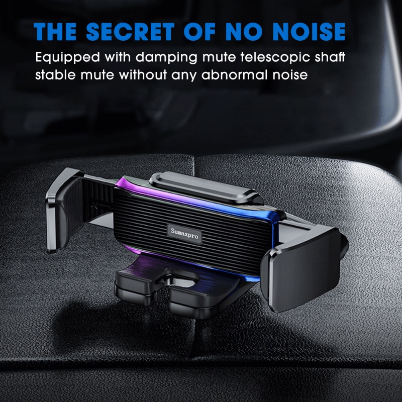 Car Mobile Phone Holder/D8 Car Navigation Gravity Deformation Air Vent Mounted Phone Holder/Gaya Baru Kreatif Di Mobil Smartphone Stand/In Car Phone Bracket Untuk Semua Ponsel