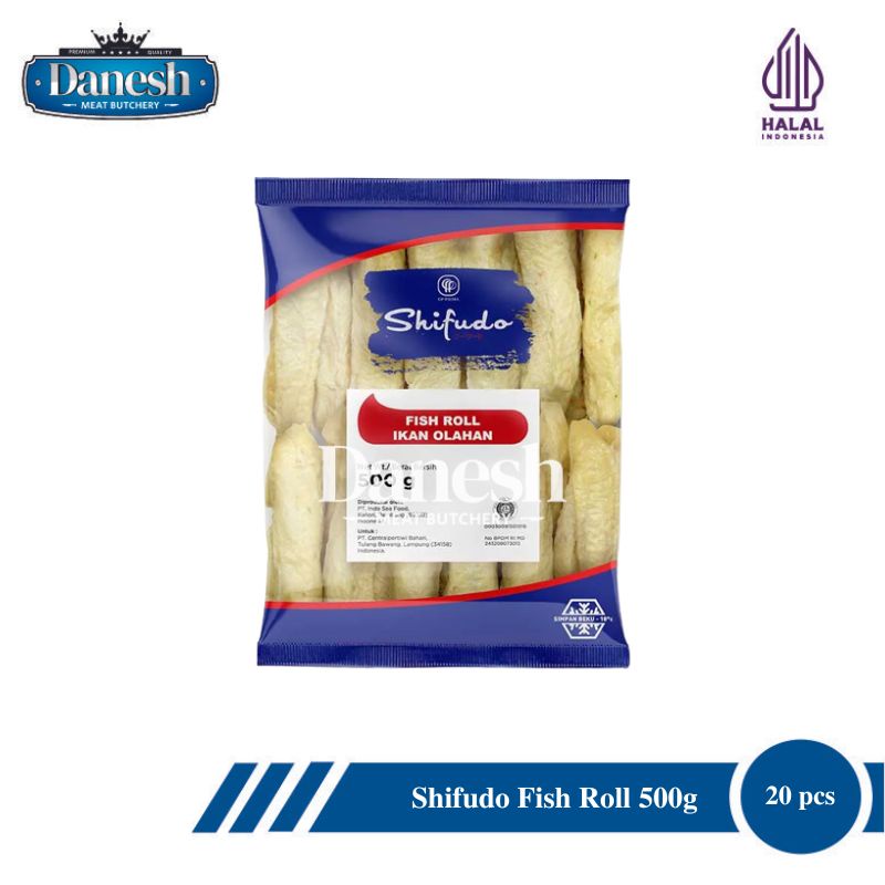 Shifudo Fish Roll 250gr dan 500gr Makanan Ikan Olahan Frozen Food Halal