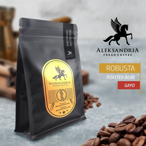 

Roasted Bean Robusta Gayo Dark / Medium | 200 gr & 1 kg