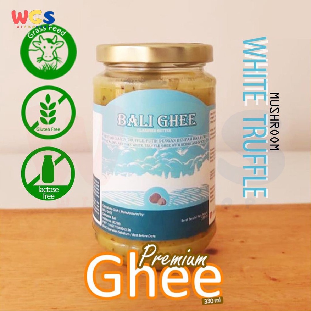 Bali Ghee Clarified Butter Ghee White Truffle Gluten Free 330ml