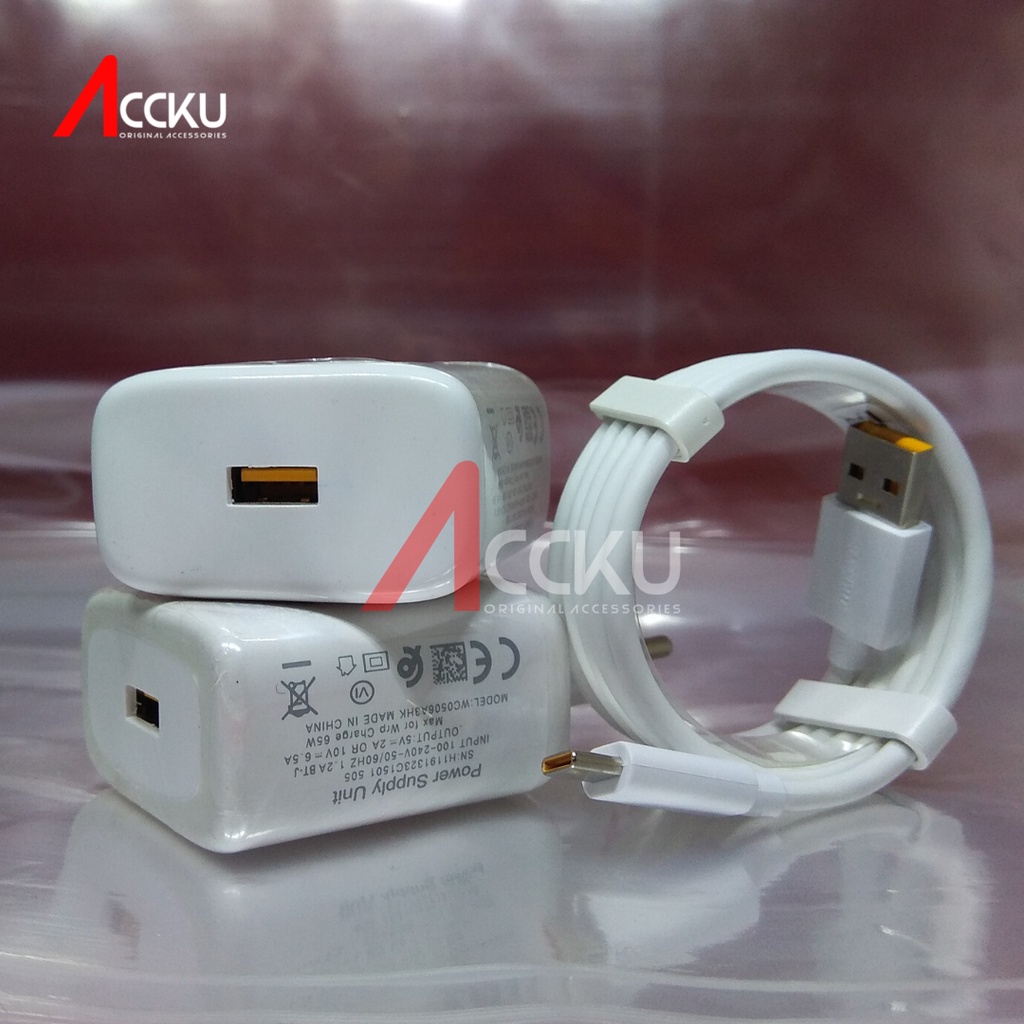 [ WC0506A3HK ] Charger Oppo 65W Travel Charger Oppo 65Watt  Casan Charger Oppo Type C Usb Oppo Reno Oppo K3 OPPO A5 2020 - OPPO A9 2020 Charger Oppo Super VOOC 65W