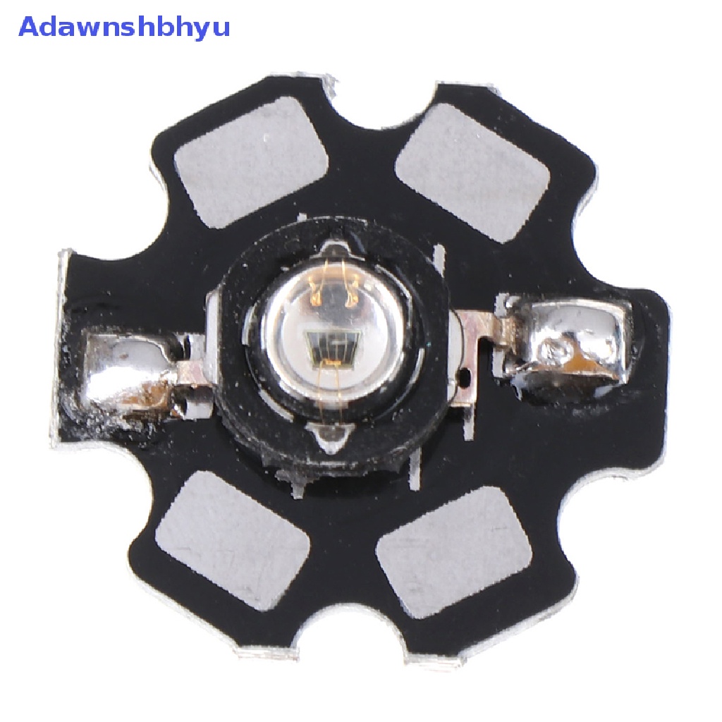 Adhyu 1PC 3W Daya Tinggi 850nm Infrared LED Lamp Infrared LED Night Vision Kamera Lampu ID