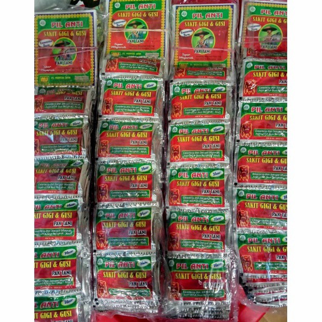 

Pil Anti Sakit Gigi PAK TANI ASLI