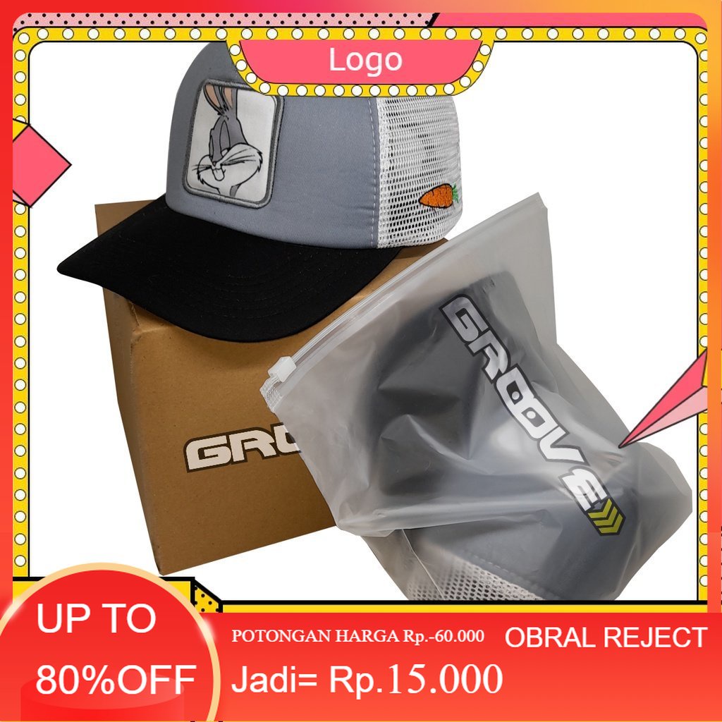 [ Ada Rijek Sedikit ] Topi Trucker  Topi Premium  Topi Original Anime Berbagai Karakter