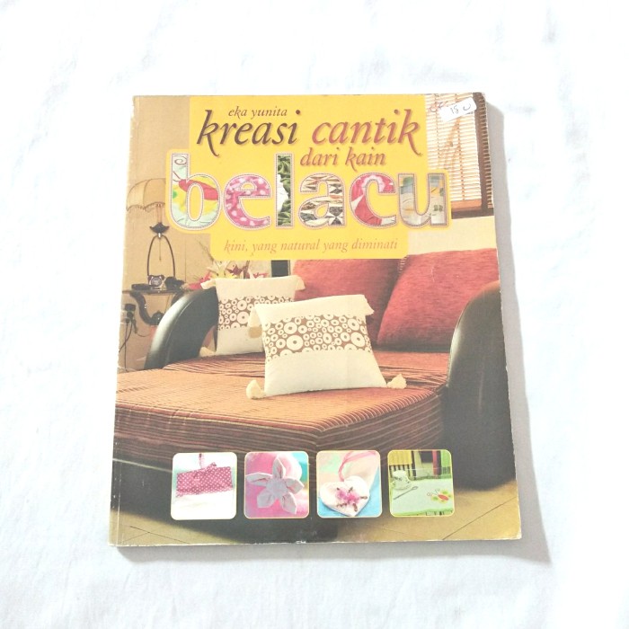 

kreasi canfik dari kain belacu buku ketrampilan