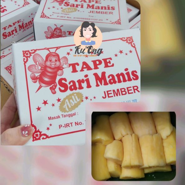

Tape sari manis JEMBER berat 630grm