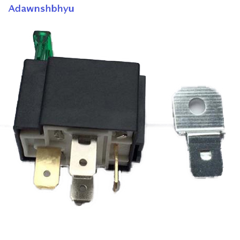 Adhyu 12V 30A Car Auto Automotive Heavy Duty Relay 4Pin Fuse Fused On/Off SPST ID