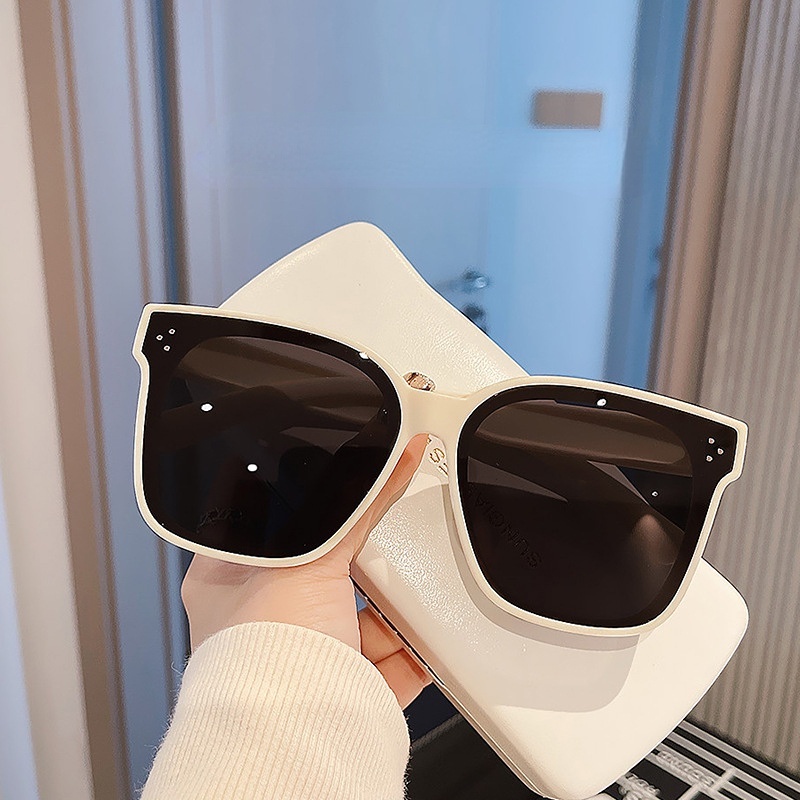 Baru Perlindungan UV Polarisasi Cermin Set Kacamata Miopia Eksklusif Pria Fashion Mengemudi Kacamata Bingkai Kebesaran