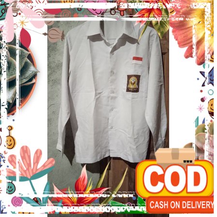 PL Kemeja Putih Seragam SMA / lembut